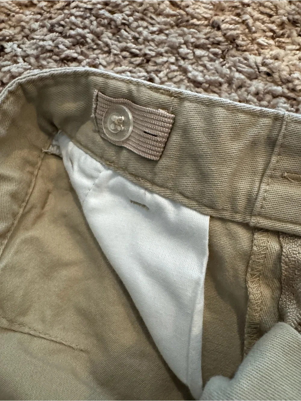 Old Navy Boys Khaki Shorts - Tan